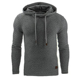 Men's Hooded Grey Sweatshirt